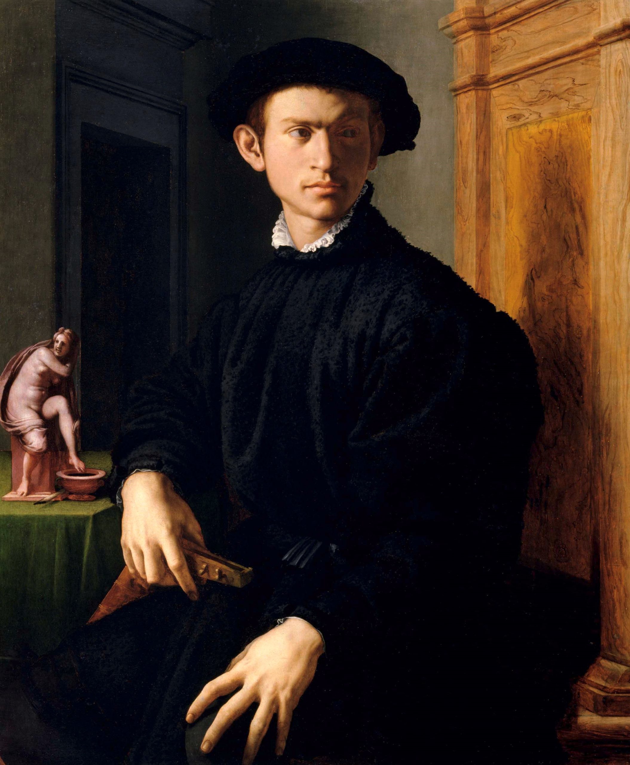 Bronzino giovane con liuto 1538