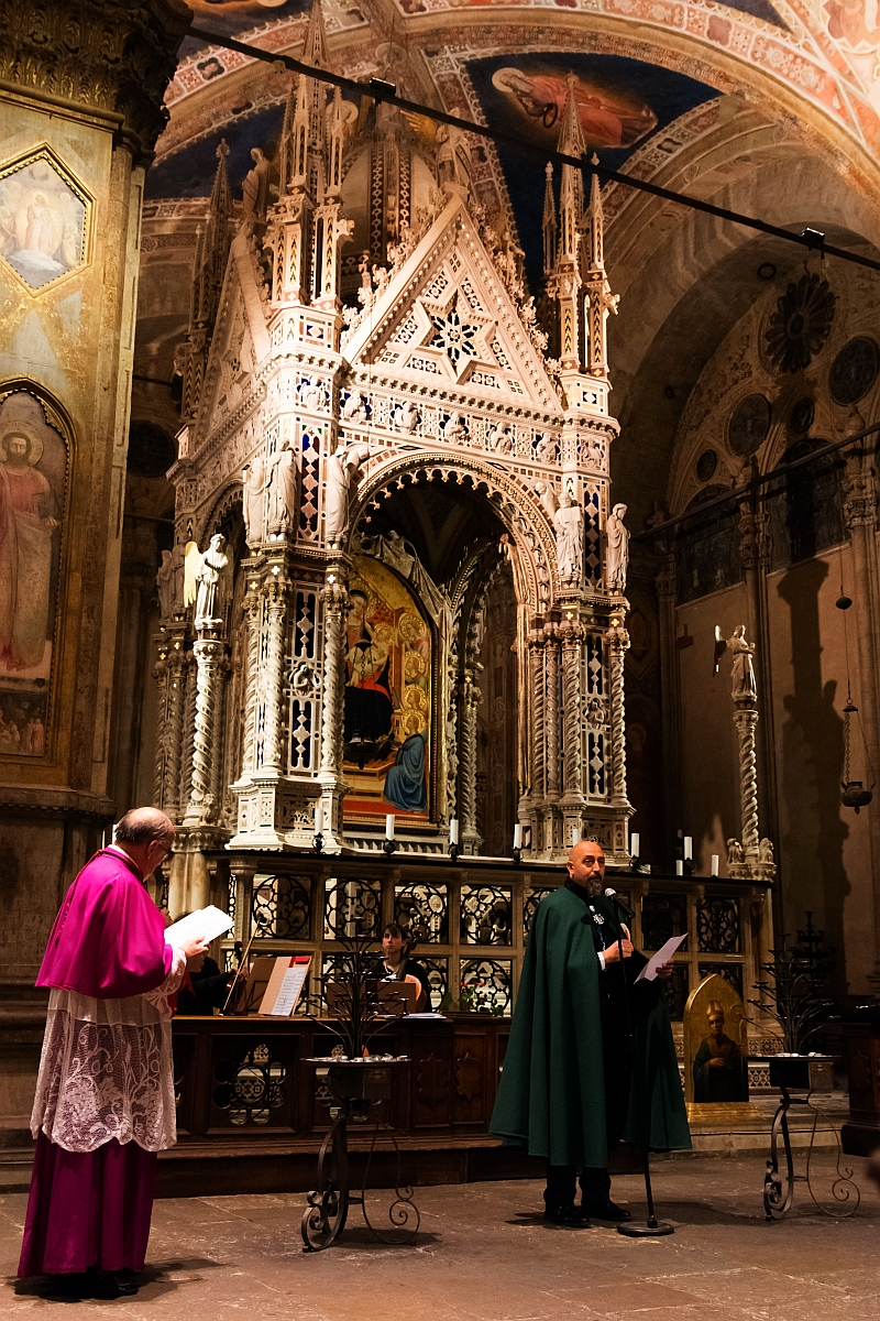 Parte Guelfa veglia delle armi 18 Orsanmichele capitano generale lettura atti degli apostoli