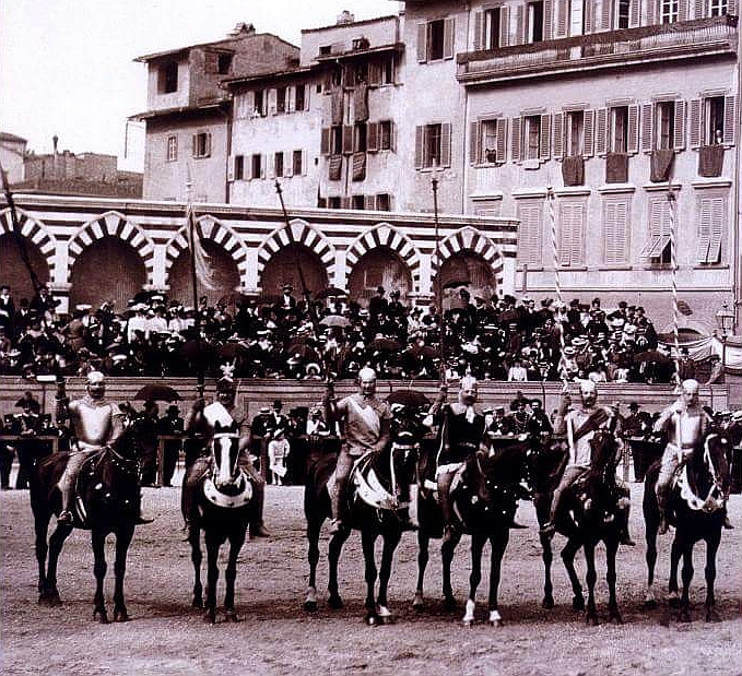 Santa Maria Novella 1902 cavalleria fiorentina 1