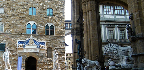 Marzocco leoni piazza signoria