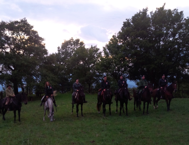 Parte Guelfa pellegrinaggio 2016 chiusi della verna 9