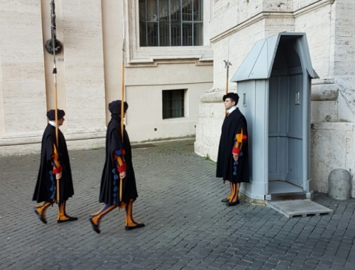 Parte Guelfa pellegrinaggio 2016 giubileo misericordia 6 cambio della guardia