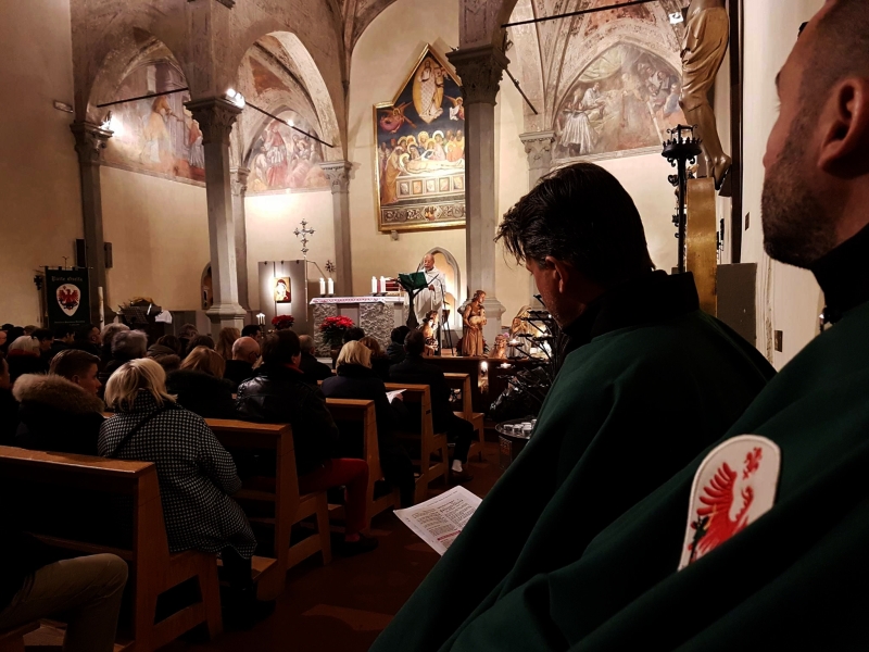 Parte Guelfa Messa di Natale 2016 Rettoria San Carlo Firenze 1