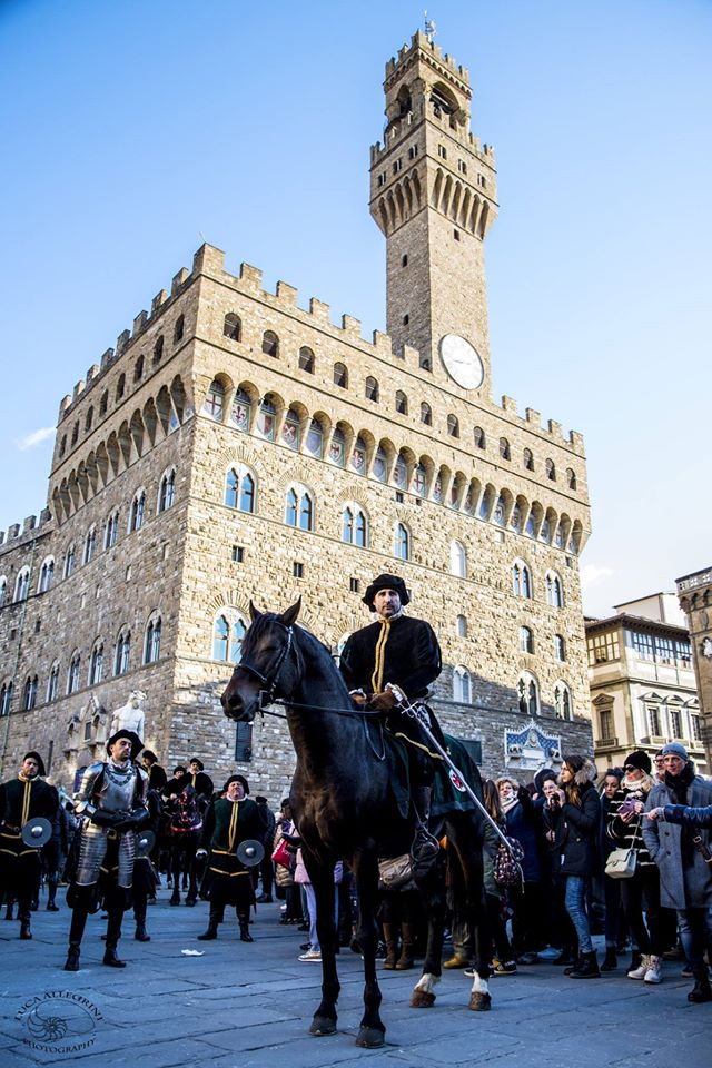 Parte Guelfa cavalcata dei magi 2017 mugellini savio piazza signoria