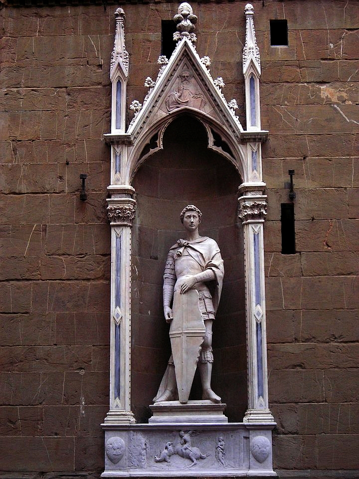 PARTE GUELFA san giorgio donatello orsanmichele bargello