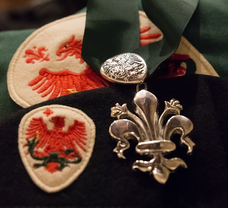 Parte Guelfa guardia donore giovedì santo chiesa san carlo firenze simboli