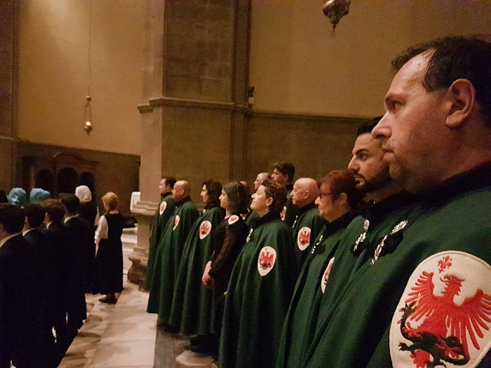 Parte Guelfa Corpus Domini 2017 7 Duomo di Firenze Cattedrale Santa Maria del Fiore Tribuna Santissima Concezione e Parte Guelfa