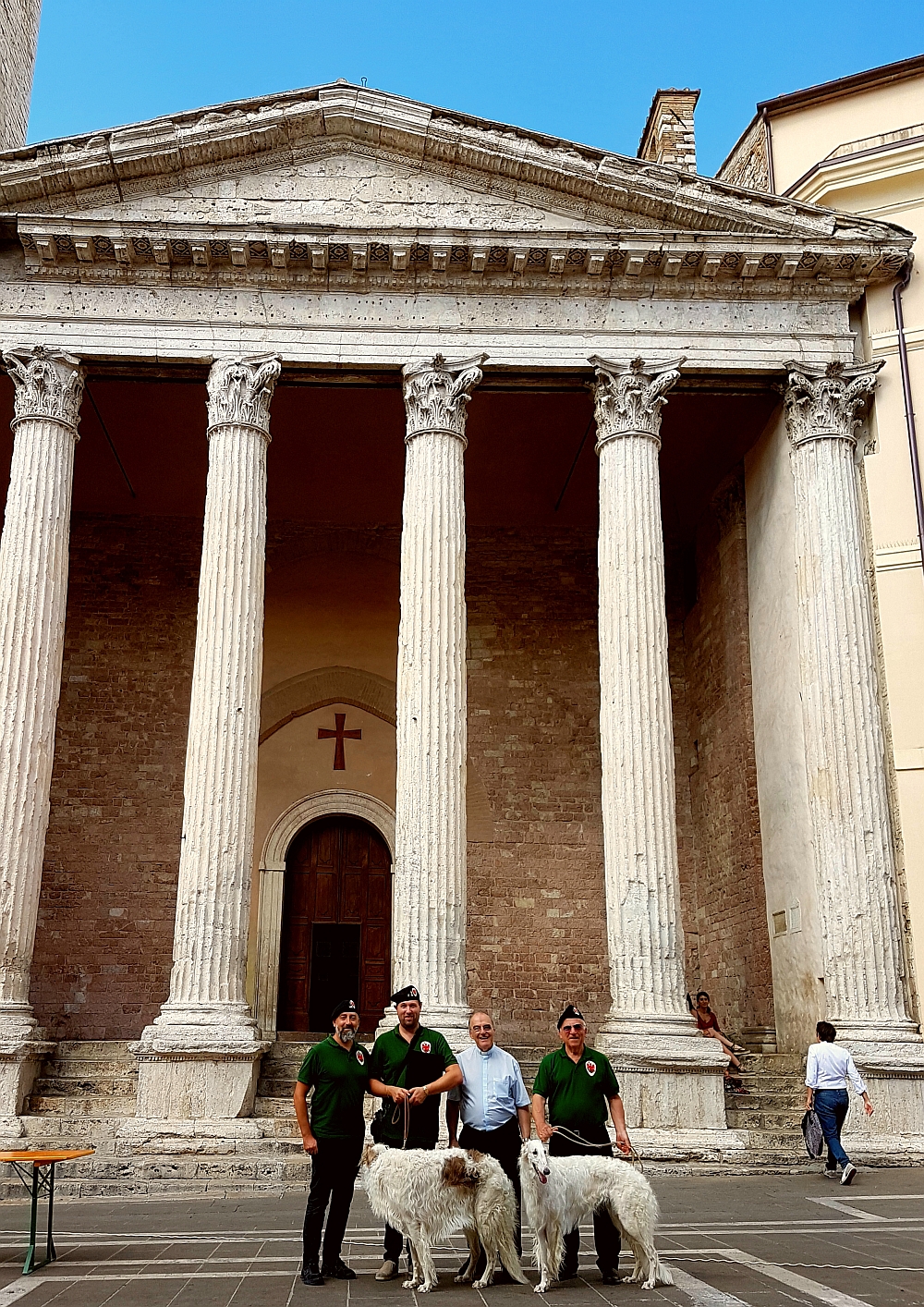 Parte Guelfa Assisi Pellegrinaggio 2017 Santa Maria Sopra Minerva Andrea Claudio Galluzzo Alberto Bellini Mons. Vasco Giuliani Dimitri Caciolli