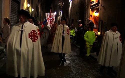 Parte Guelfa Ordine Santo Sepolcro processione santi apostoli sabato santo 1