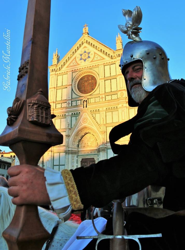 Parte Guelfa Principe Gandolfo Ventimiglia capitano della compagnia equestre dei Bianchi di Santo Spirito