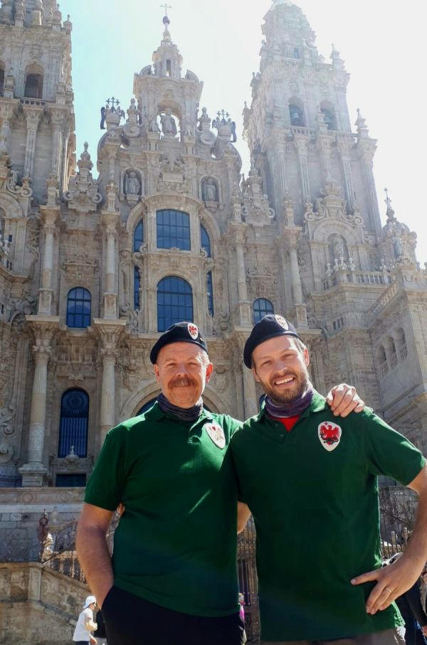 Parte Guelfa Cammino di Santiago 2019 Paolo e Giacomo Tarlini