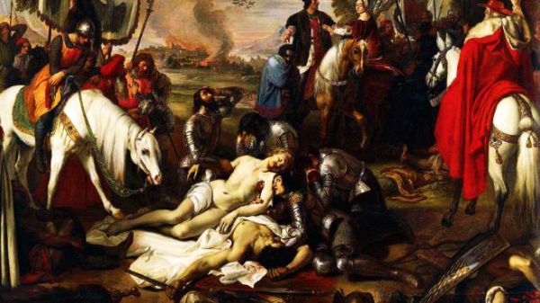 Parte Guelfa battaglia di Benevento ritrovamento del corpo di Manfredi di Svevia